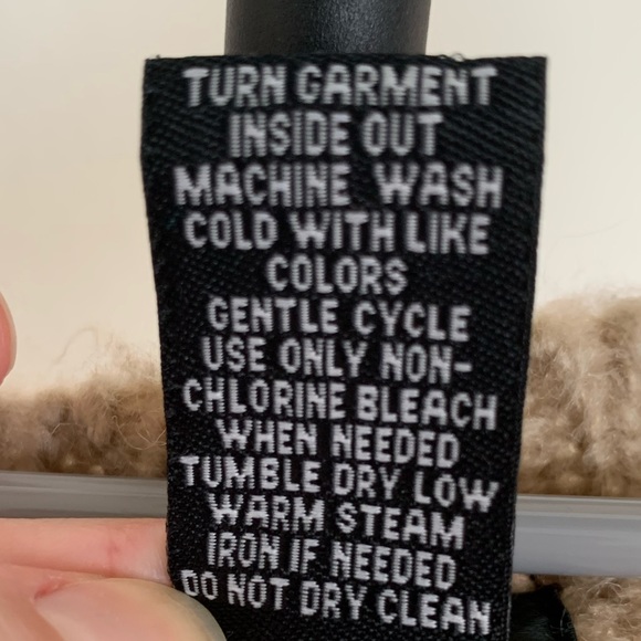 Purple and Tan Striped Sweater - Picture 4 of 5